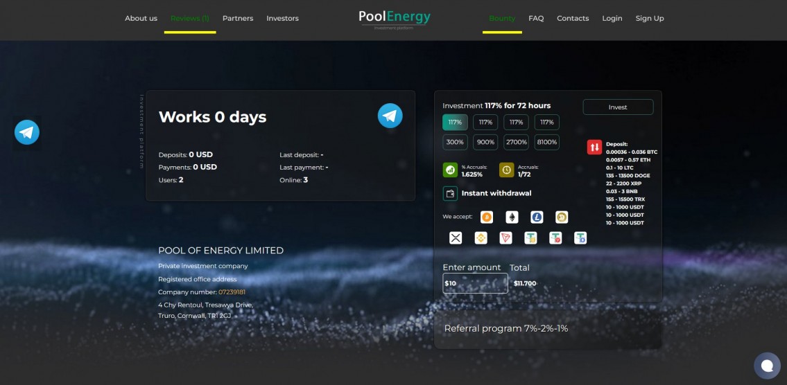 Pool Energy